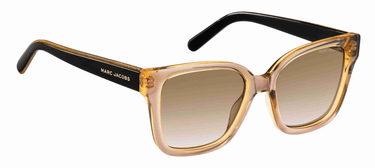 Women Marc Jacobs Sunglasses: Marc 458/S-Brown(2) - SpecSMART Eye Clinic (Diagonal View)